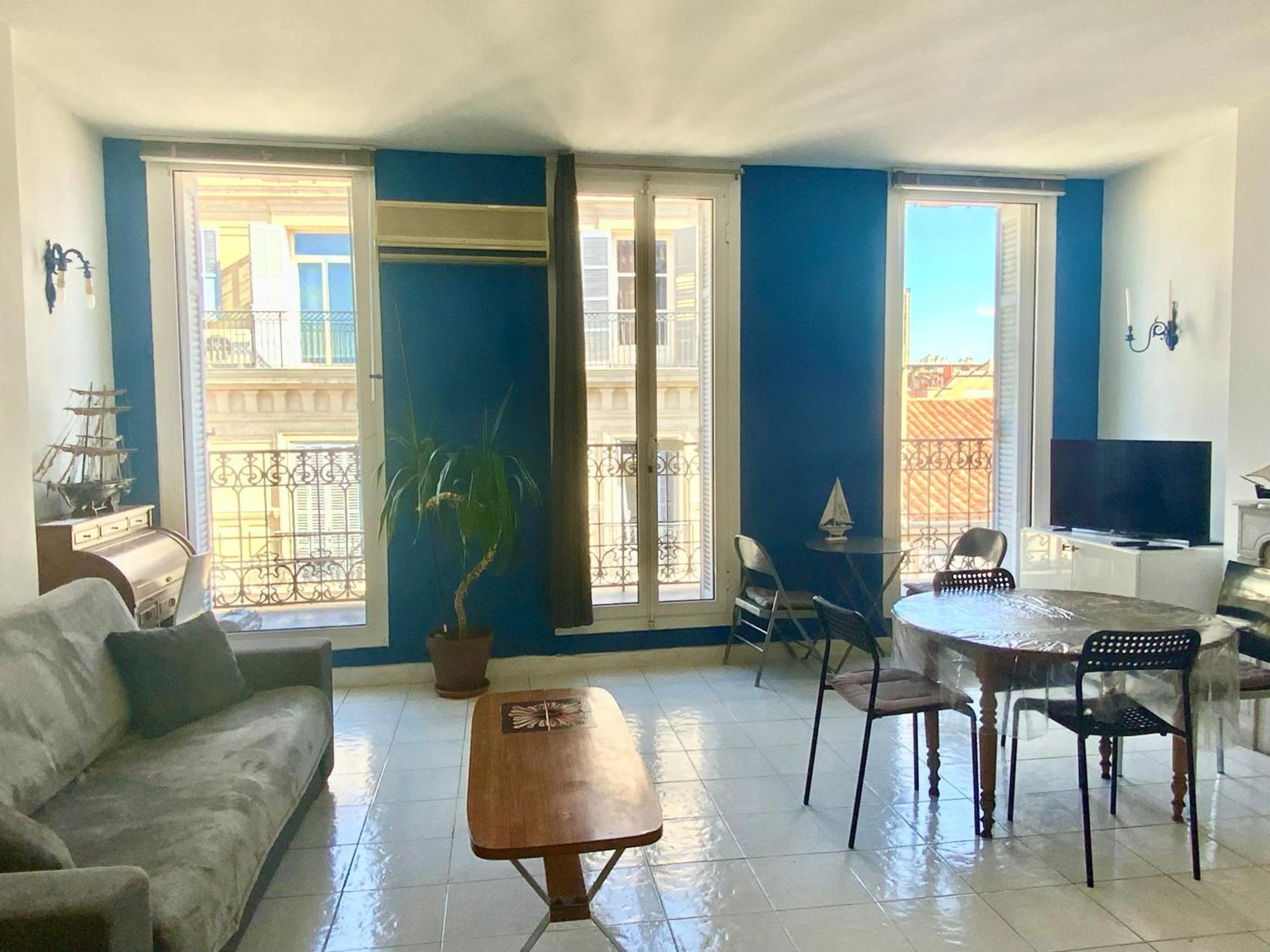 Vieux Port Appartement Maritime De 72M² Et Balcon Marseille Bagian luar foto